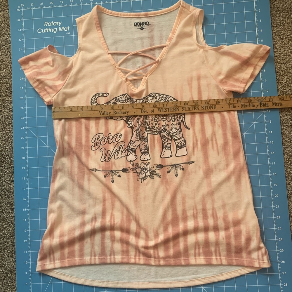Bongo Cold Shoulder Top - Picture 3 of 4